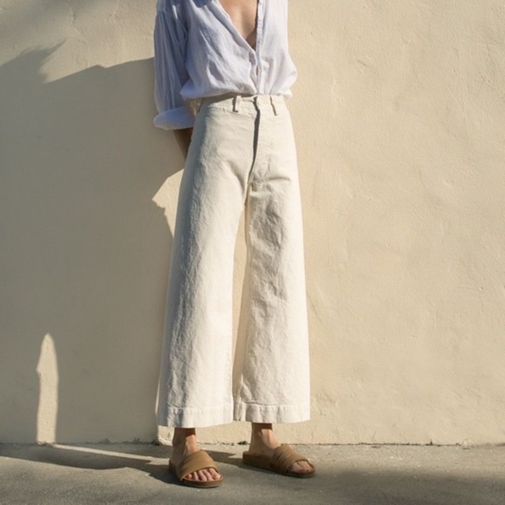 Jesse Kamm Sailor Pants in Natural